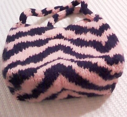 The zebra bag pattern