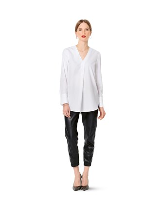 Burda Style Women's Blouses Pull-On in Two Lengths B6278 - Paper Pattern, Size 10-20