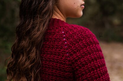 Crimson Cardigan