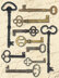 K&Company Life's Journey Metal Art - Keys