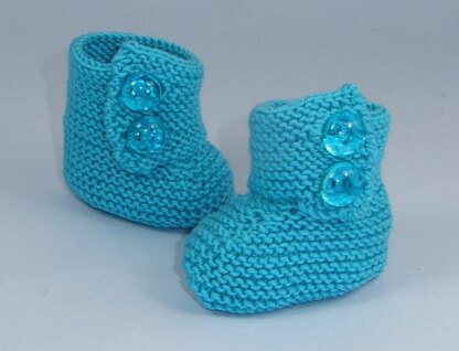 Baby Button Up Booties (Bootees)