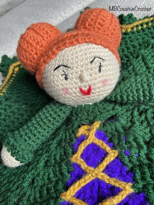 Witchy Lovey Orange Hair Crochet pattern by MBCreativeCrochet