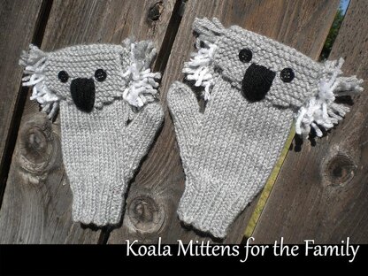 Koala Mittens for the Family