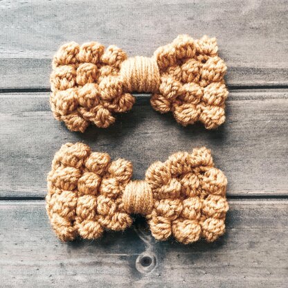 Bobble Bow Clip