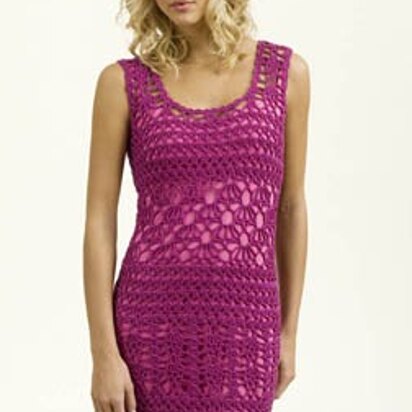 Crochet Sleeveless Dress in Tahki Yarns Cotton Classic