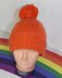 Toddler & Child Simple Aran Bobble Beanie Hat