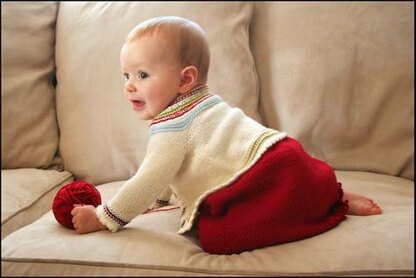 Playful Stripes Cardigan