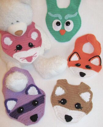 Forest Friends Bibs