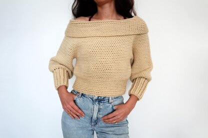 Sultry Shoulder Sweater