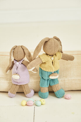 Jacket & Toys in Stylecraft Double Knitting - 9855 - Downloadable PDF