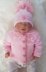 Elsie Baby Cardigan, Hat & Booties knitting pattern, 0-12mths