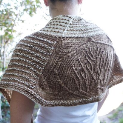Family Tree Shawl - knitting pattern