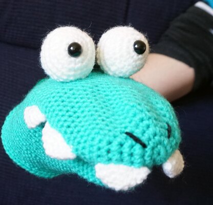 Crochet Pattern for the Hand Puppet Crocodile!