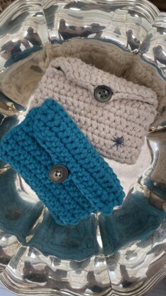 Cardholder Wallet Handmade Crochet