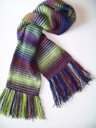 Noro Striped Scarf