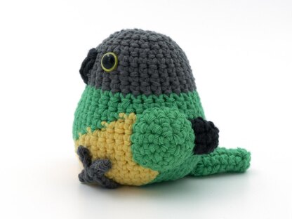 Amigurumi Senegal Parrot