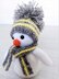 Snowman Christmas Decoration or Chocolate Orange Cover LH031