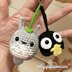 Totoro & Friends Totoro & Susuwatari Keychain