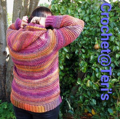 Chunky Tunisian Hoodie