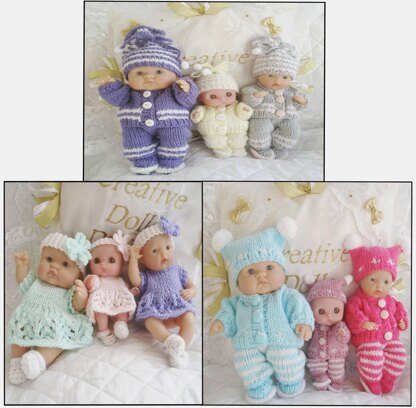 5-8” Berenguer Dolls Knitting pattern