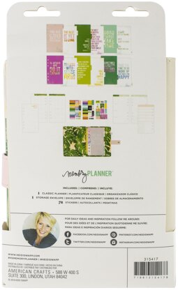 American Crafts Heidi Swapp Personal Planner 6"X10" - Art Walk - Monthly Blank Pages