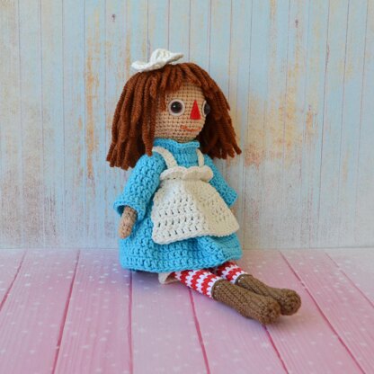 Сrochet Doll Raggedy Ann