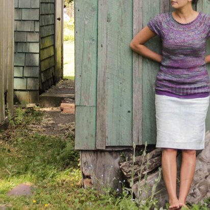 Crown Tee Hawthorne - knitting pattern