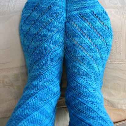 Spirali Socks - knitting pattern