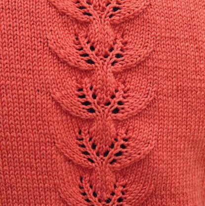 2017 Lace Panel Sweater