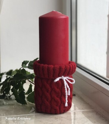 Sweater for a glass jar