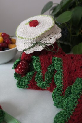 Sweet Strawberry Scarf