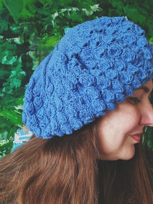 Petal Beret Knitting Pattern