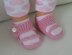 Emma - 8ply baby sandals