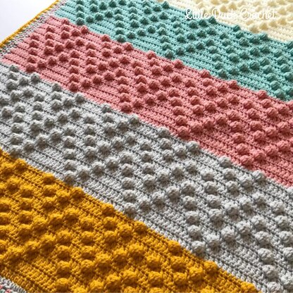 Chevron Bobble Blanket