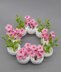 Crochet decoration cherry blossoms and easter eggs - simple and versatile