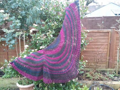 Lavender's Blue, Dilly Dilly Shawl