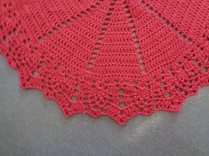 Geranium Shawl