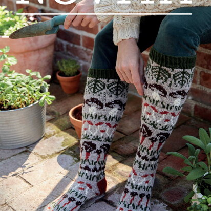 Mushroomer Socks in Novita 7 Veljestä - Downloadable PDF