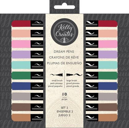American Crafts Kelly Creates Dream Pens 10/Pkg - Meadow