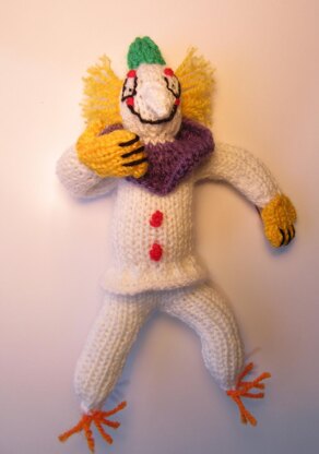 Clown Inspired Quentin Blake Doll Toy