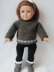 Hot Cocoa Doll Sweater