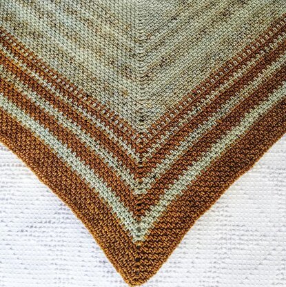 Tidal Fades Shawl DK