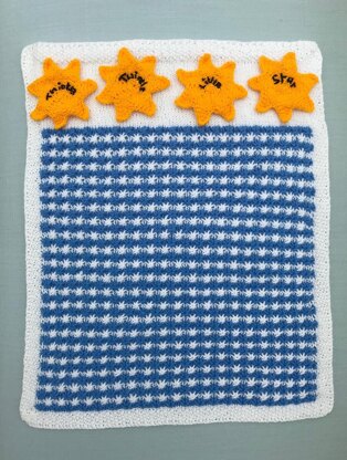 Twinkle Star baby blanket