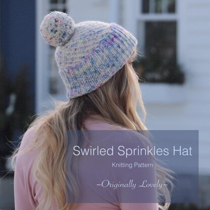 Swirled Sprinkles Hat