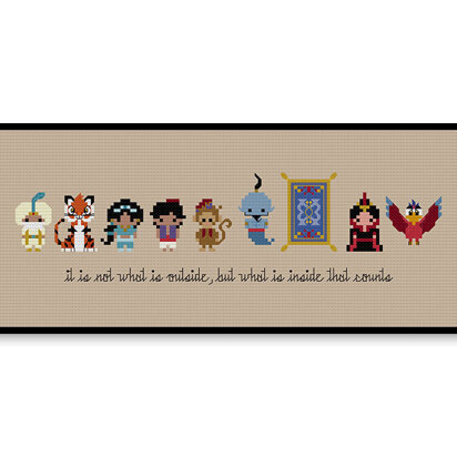 Aladdin Bite Size - PDF Cross Stitch Pattern