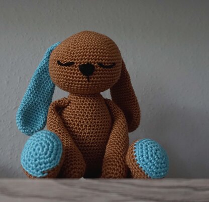 Crochet Pattern sleeping Bunny Bella!