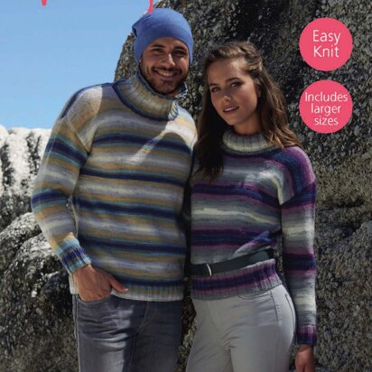 Sweaters in Hayfield Spirit DK - 8038 - Downloadable PDF