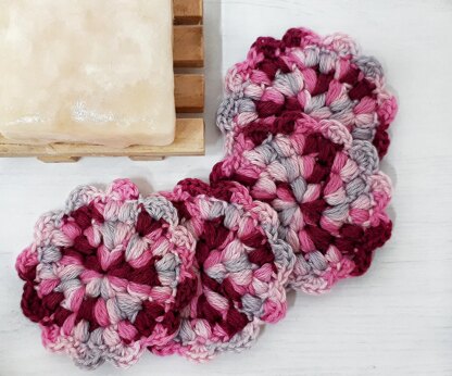 Reusable Flower Face Scrubbies