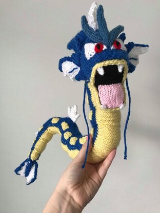 Gyarados Pokemon toy plushie