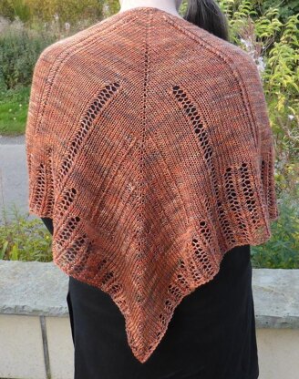 Maplewood shawl